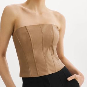 LAMARQUE • Leather Bustier